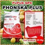 Pupuk NPK Phonska Plus 15-15-15