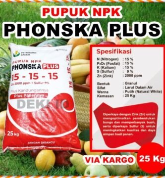 Pupuk NPK Phonska Plus 15-15-15