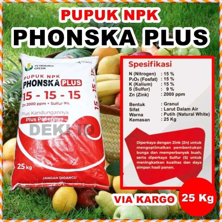 Pupuk NPK Phonska Plus 15-15-15