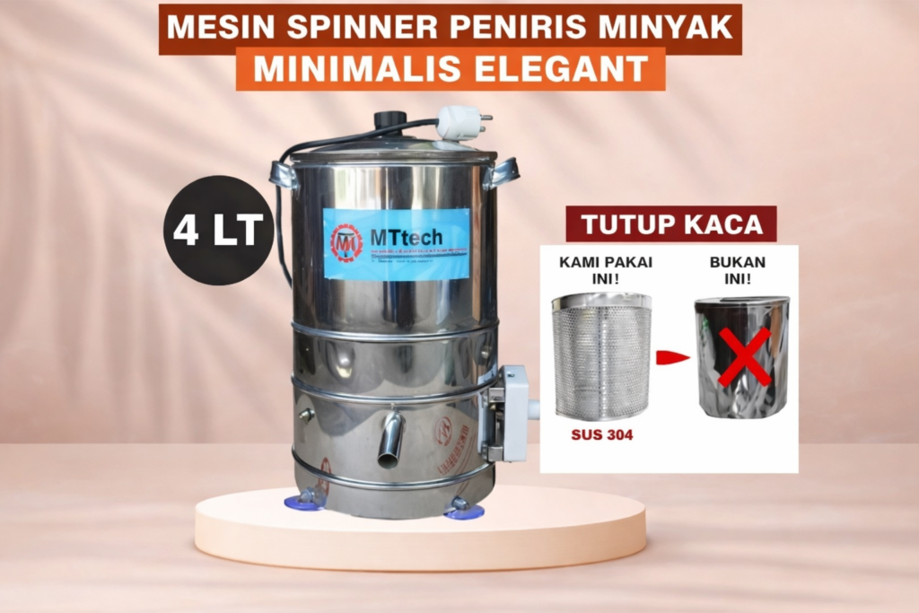 Alat peniris minyak 4 liter terbaik