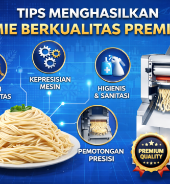 Mesin Giling Adonan Mie Otomatis
