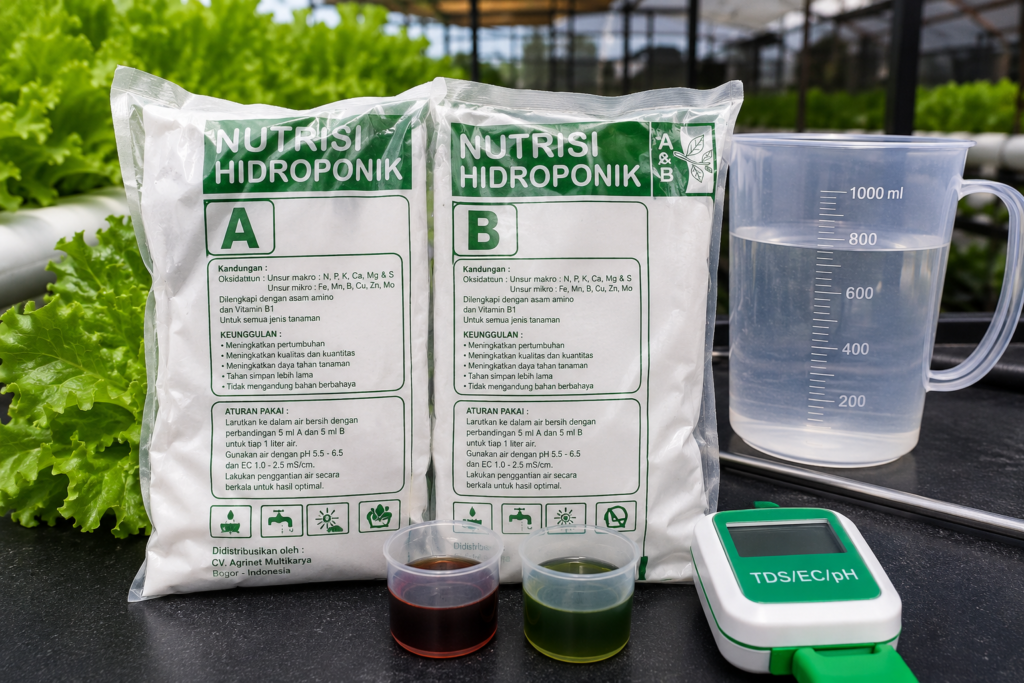 Cara Menggunakan Nutrisi AB Mix