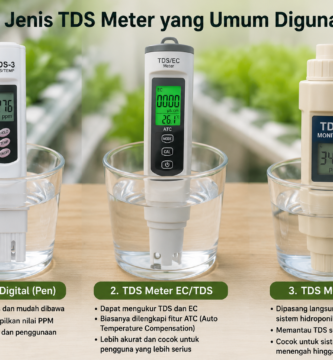 Cara Menggunakan TDS Meter