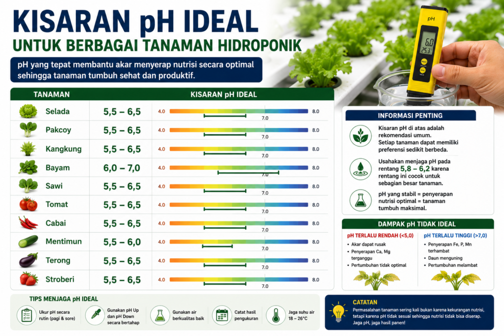 pH Ideal Hidroponik