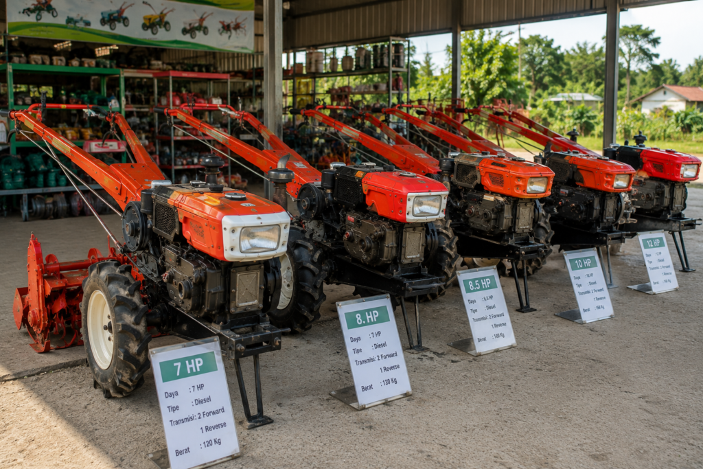 Tips Memilih Traktor Tangan