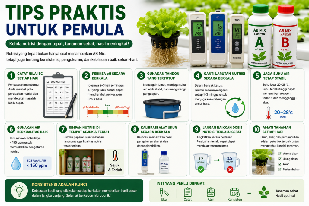 Panduan Lengkap Nutrisi Hidroponik