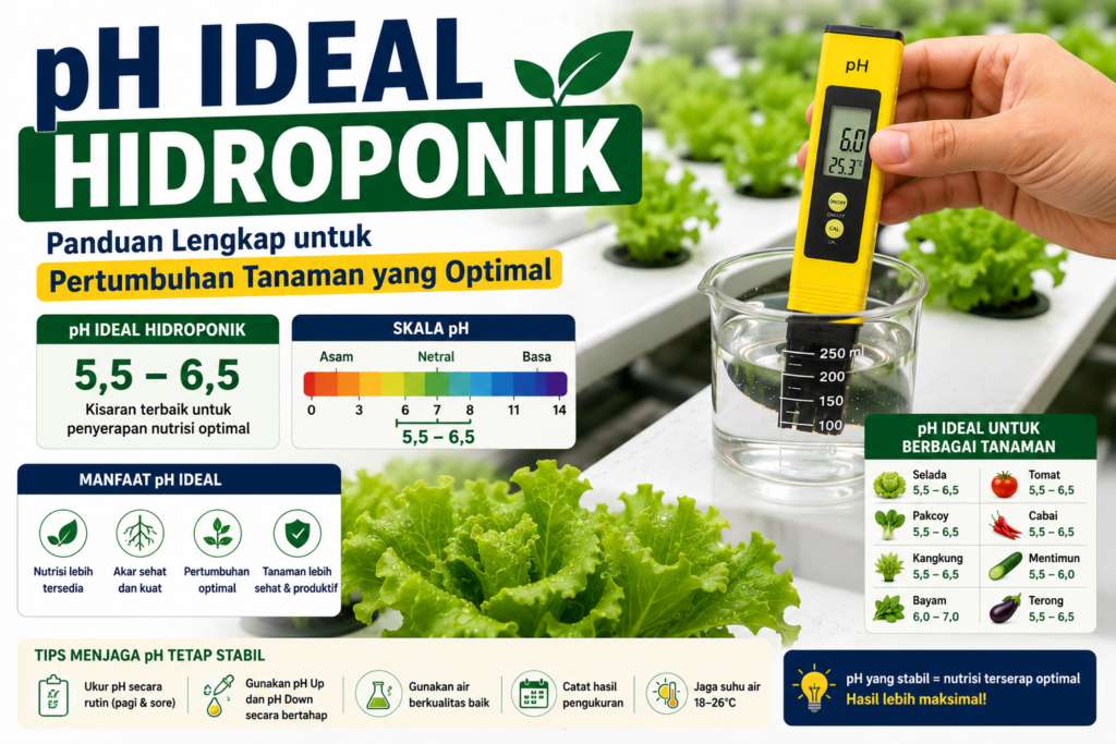 pH Ideal Hidroponik