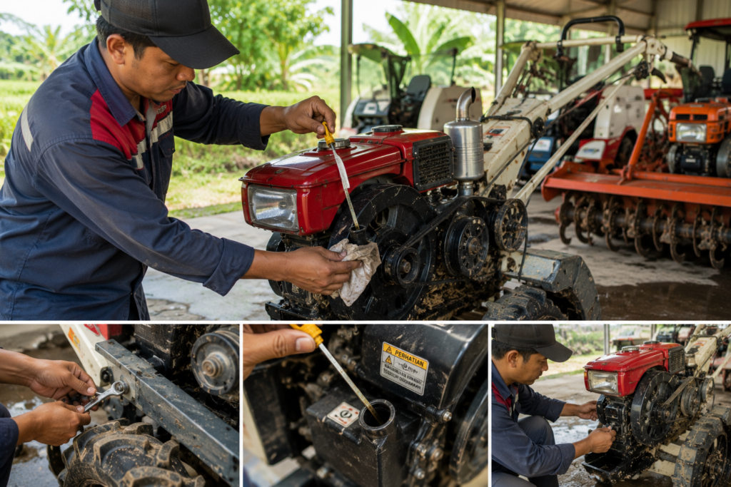 Cara Merawat Mesin Pertanian